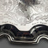 British Vintage Silver Plate & Glass Drink Server Set Queen Anne